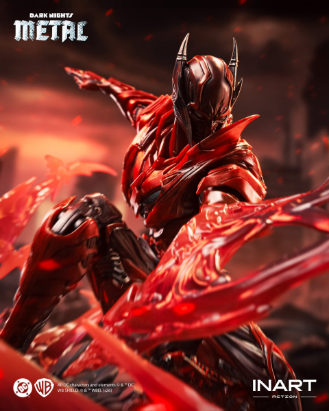 INART Action Dark Nights: Metal - Batman: The Red Death 1/12 Collectible Figure